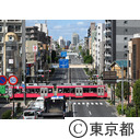 若林踏切 世田谷線
