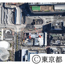新宿西口 （空撮）再開発