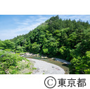 沢戸橋から見た秋川渓谷