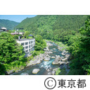 御岳渓谷遊歩道  御岳橋からの風景