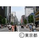 銀座の歩行者天国