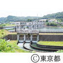 小作取水堰 沈砂池
