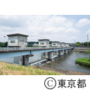 小作取水堰 管理橋