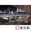 渋谷駅再開発 夜景