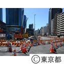 港区の高輪ゲートウェイ駅周辺の土地区画事業